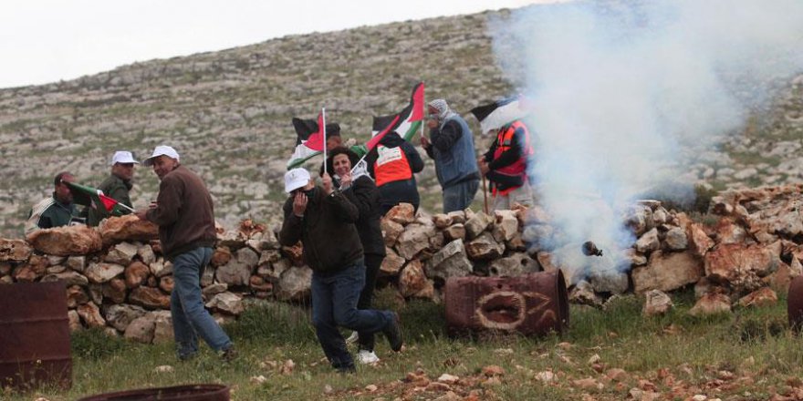 Batı Şeria’daki gösterilerde 55 kişi yaralandı