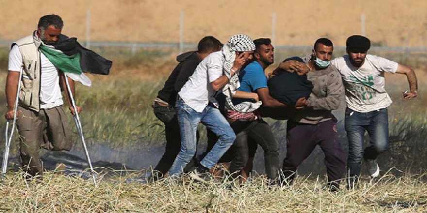 İşgalci İsrail 49 Filistinliyi yaraladı