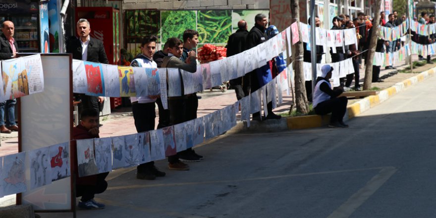 '11 bin çocuk, 11 bin resimle' rekorlar kitabına girdi