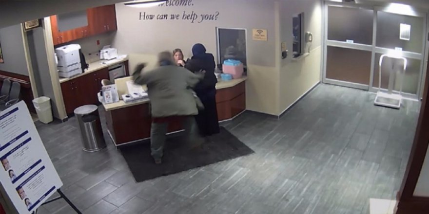 Tedavi olmaya giden başörtülü kız darp edildi