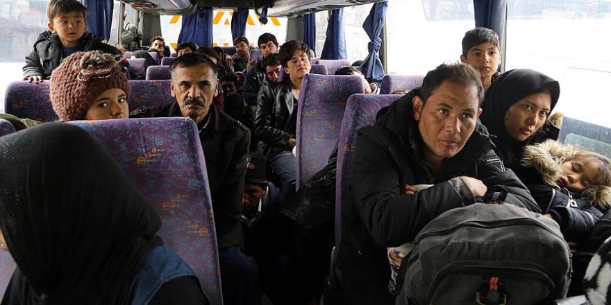 Erzurum'da yasa dışı göç operasyonu