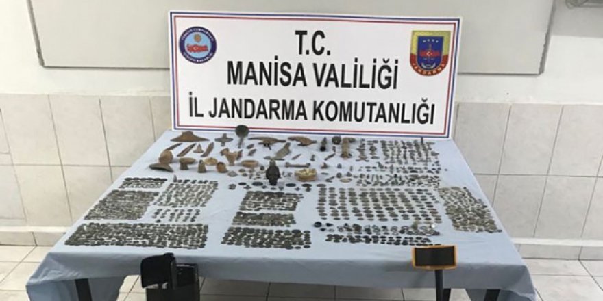 Manisa'da tarihi eser kaçakçılarına geçit yok