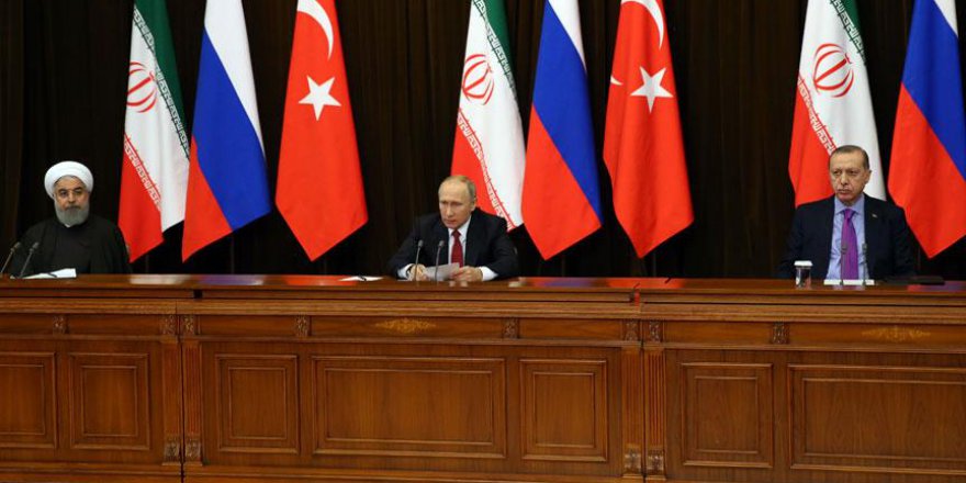 Türkiye-Rusya-İran üçlüsü Suriye için buluştu