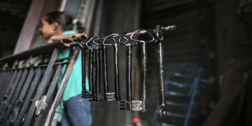 Büyük Dönüş Yürüyüşü'ne anahtarlı destek