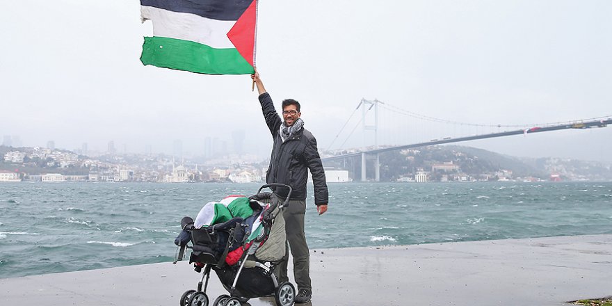Filistin için dünyayı gezen aktivistin sıradaki durağı İstanbul