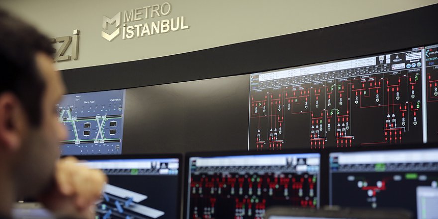 Türkiye'nin ilk sürücüsüz metrosu 7/24 izleniyor