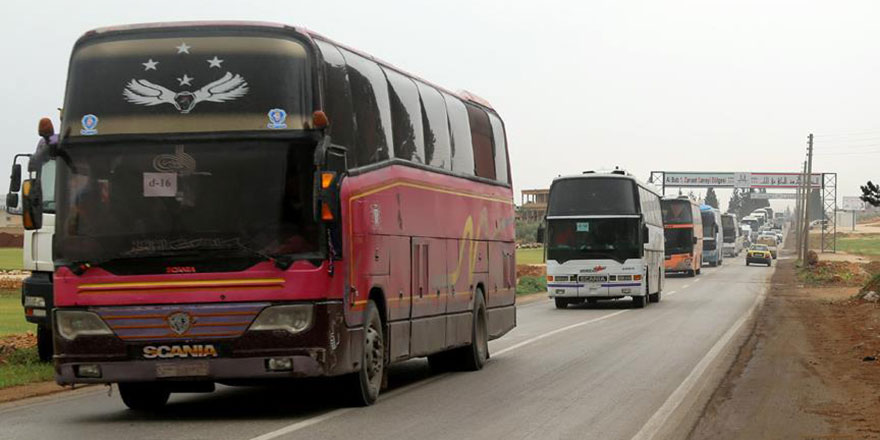 Doğu Guta'dan çıkmak zorunda kalanların sayısı 56 bini geçti