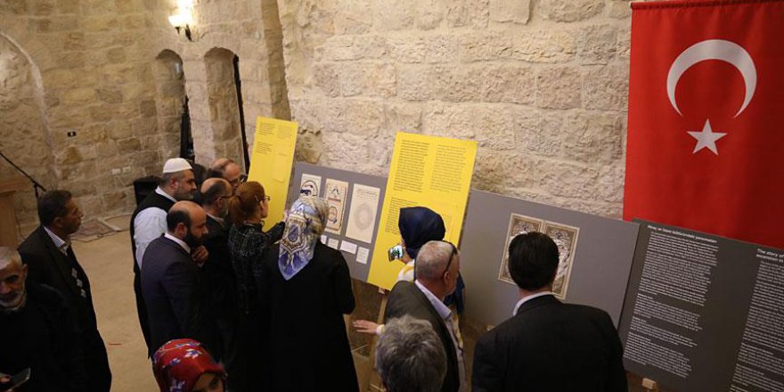 Kudüs'te Miraç Kandili'ne özel sergi