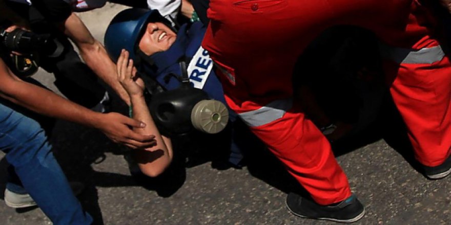 Büyük dönüş yürüyüşü drone ile görüntülendi