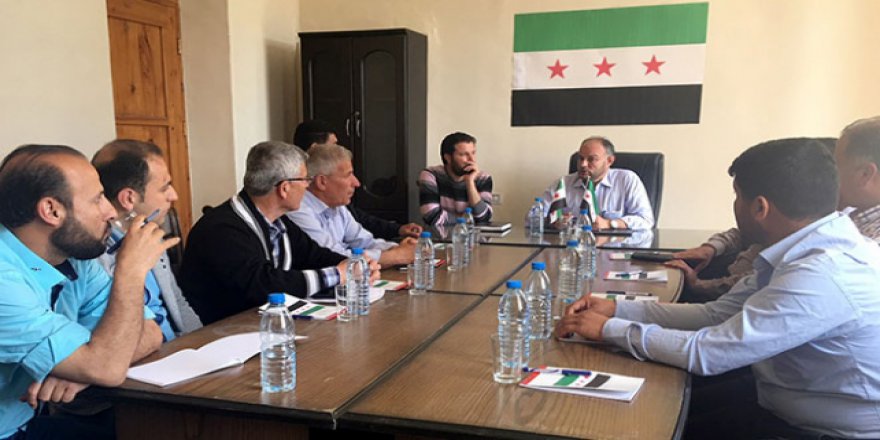 Cinderes'te 15 kişilik yerel meclis kuruldu