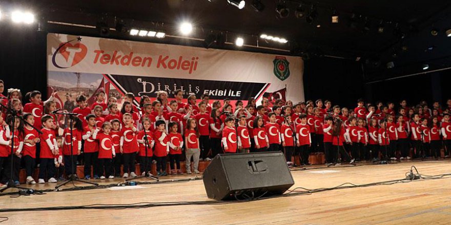 Öğrencilerden Afrin için duygulandıran kampanya