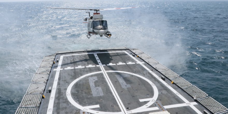 Çocuklar sahil güvenlik gemisiyle deniz yolculuğuna çıktı