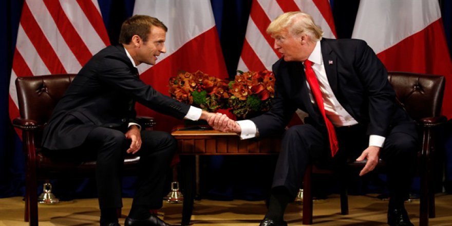 Trump'tan Macron'a şok yanıt: 'Biz olmasaydık'