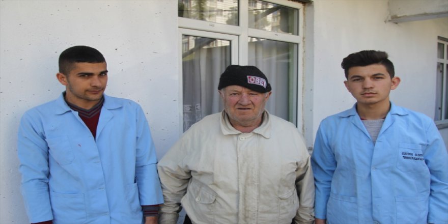 Meslek Lisesi öğrencilerinden yaşlılara "bakım-onarım" desteği