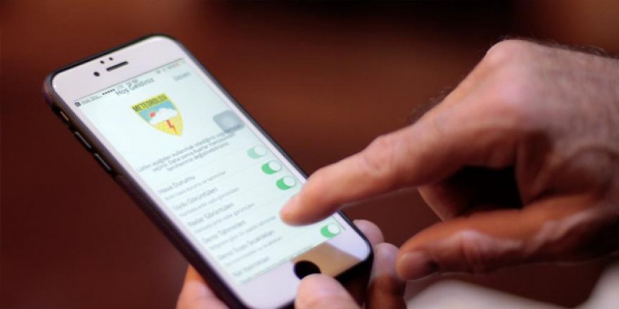 Meteoroloji'nin hava durumu uygulamasına yoğun talep