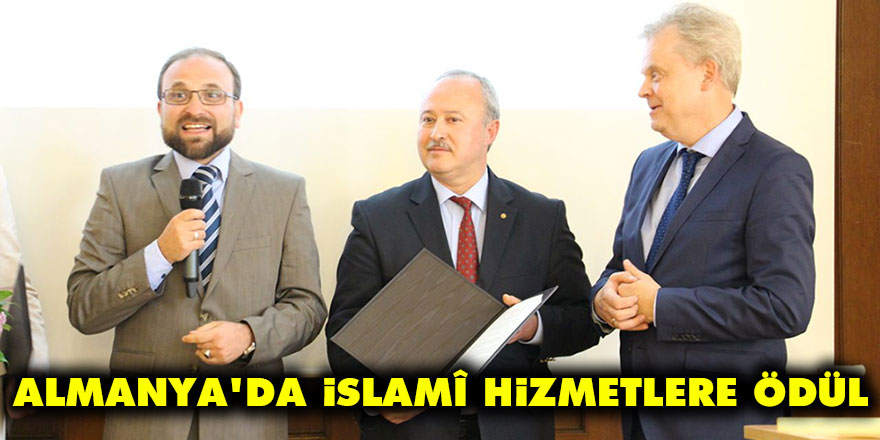 Almanya’da İslamî hizmetlere ödül