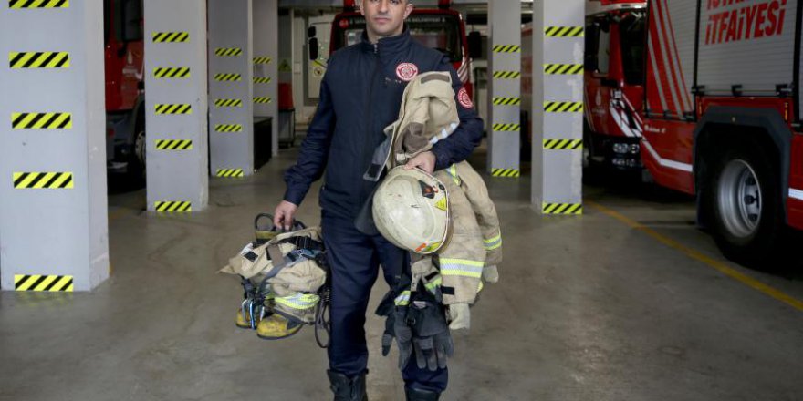 Yangına müdahale eden İtfaiyeci vefat etti