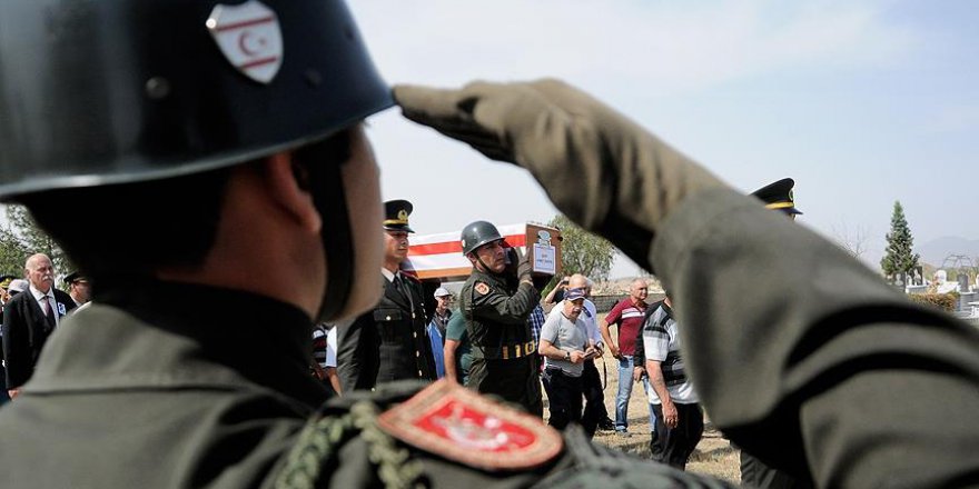 Kıbrıs şehidine 55 yıl sonra cenaze töreni