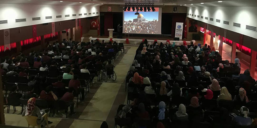 AGD Denizli Şubesinden 40 lisede Kudüs ve Mescid-i Aksa seminerleri 