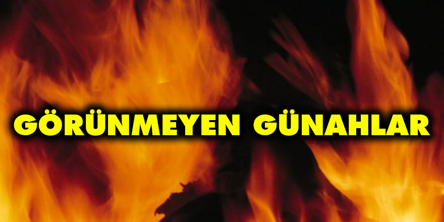 Görünmeyen günahlar