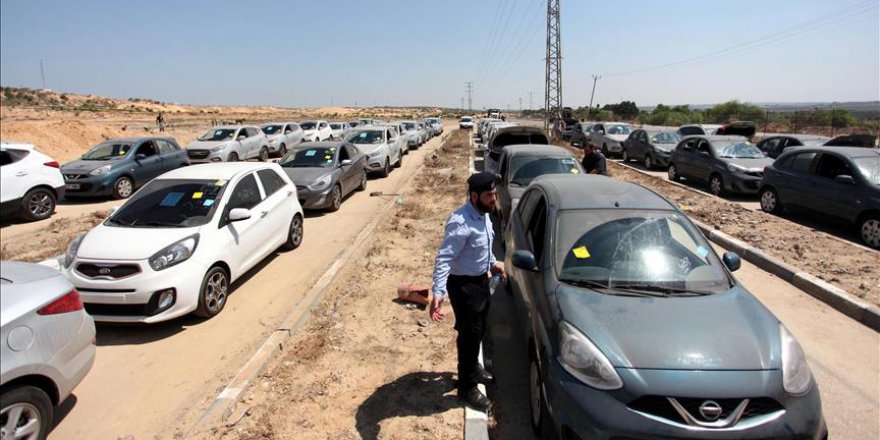 Gazze'ye araç giremeyecek