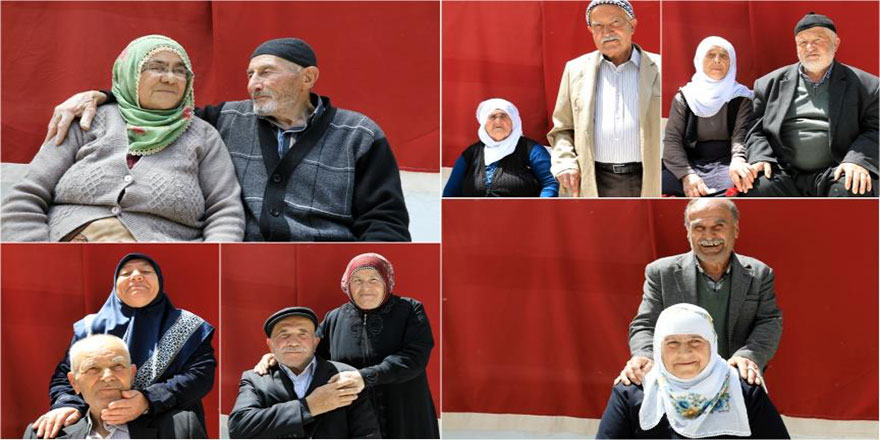 Maşallah! Yarım asırlık evliler bir araya geldi