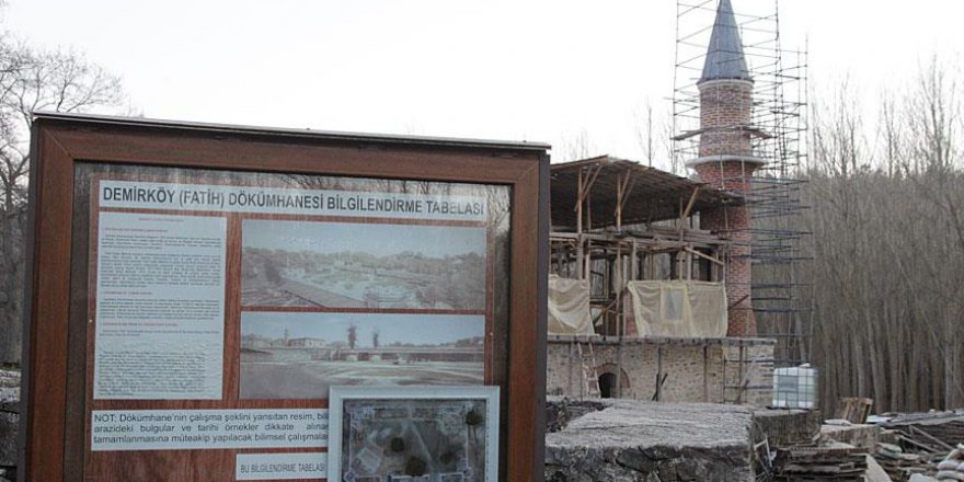 Fetih için top döken işçilerin camisi ayağa kaldırıldı