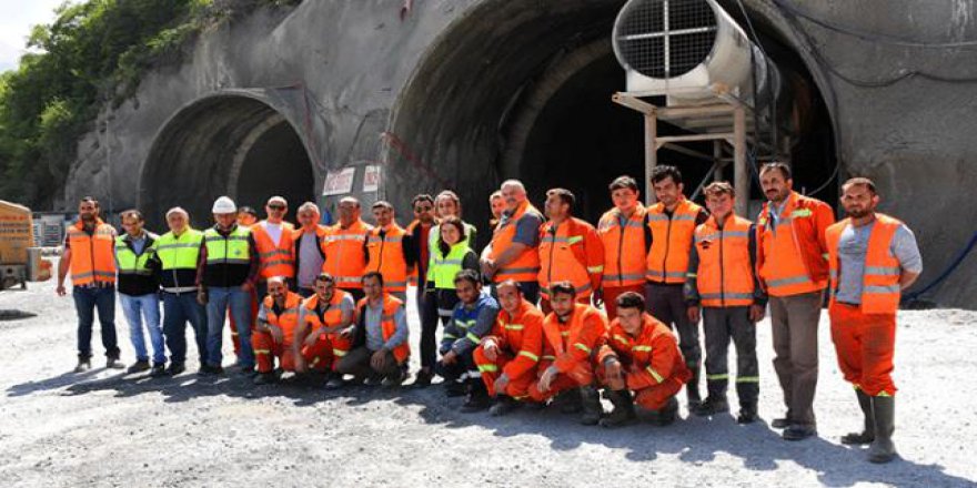 Zigana tüneli son hız ilerliyor