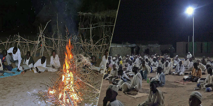 Ateş yakarak hafızlığa çalışan 145 öğrenci ışığa kavuştu
