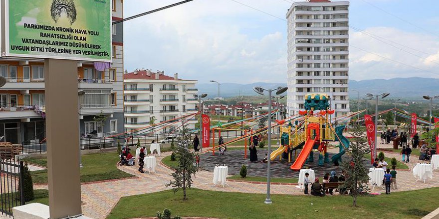 Kastamonu'da 'az polenli park' açıldı
