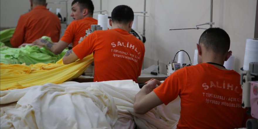 Bu cezaevi üretim rekorları kırıyor