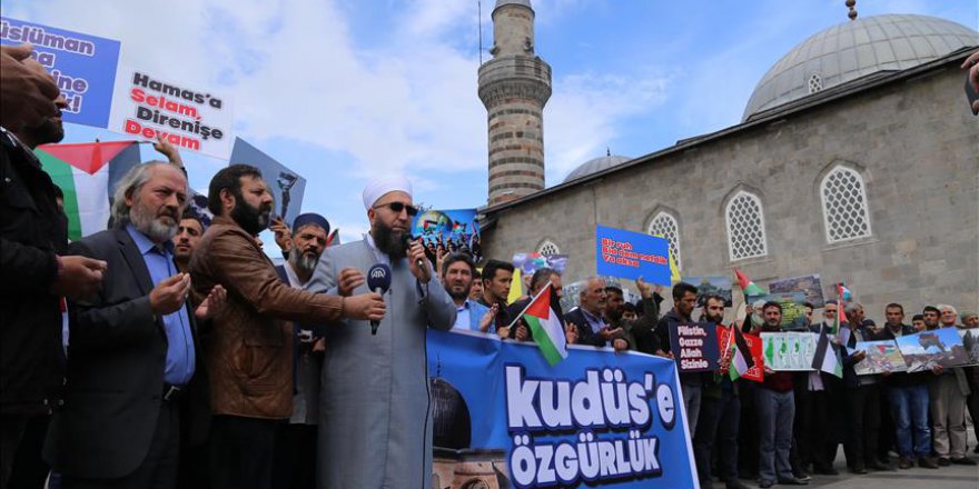 Cuma sonrası 'Büyük Dönüş Yürüyüşü'ne destek