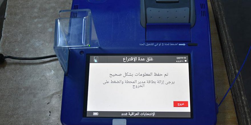 Irak'taki elektronik seçim hacklendi iddiası