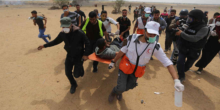 İşgalci İsrail ve Trump Filistinli öldürmeye başladı: 41 şehit