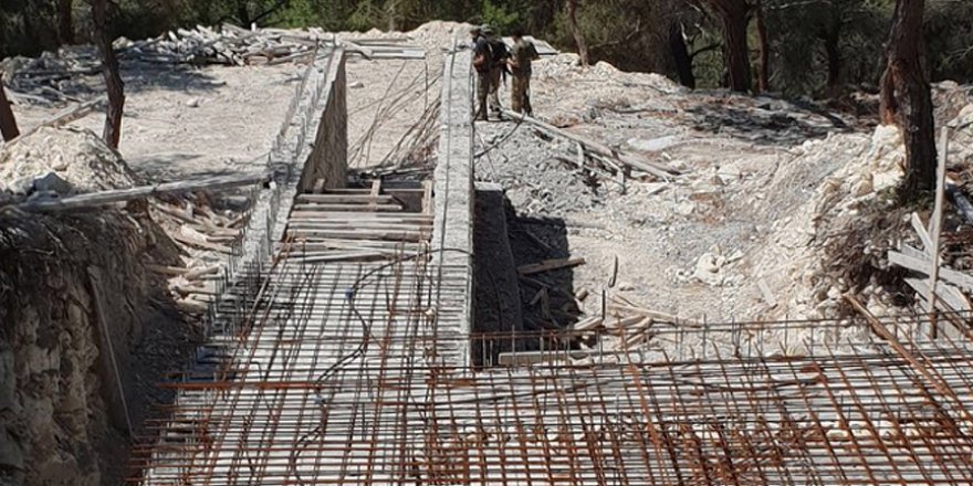 Afrin'de yüksek düzey korumalı terör kampı bulundu