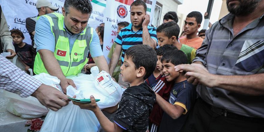 TİKA'dan Gazzelilere iftar desteği