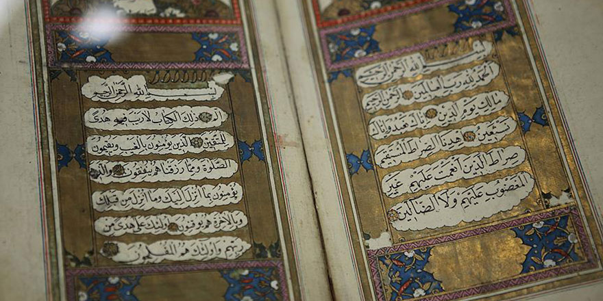 İpekten Kur'an-ı Kerim 2 yılda tamamlandı