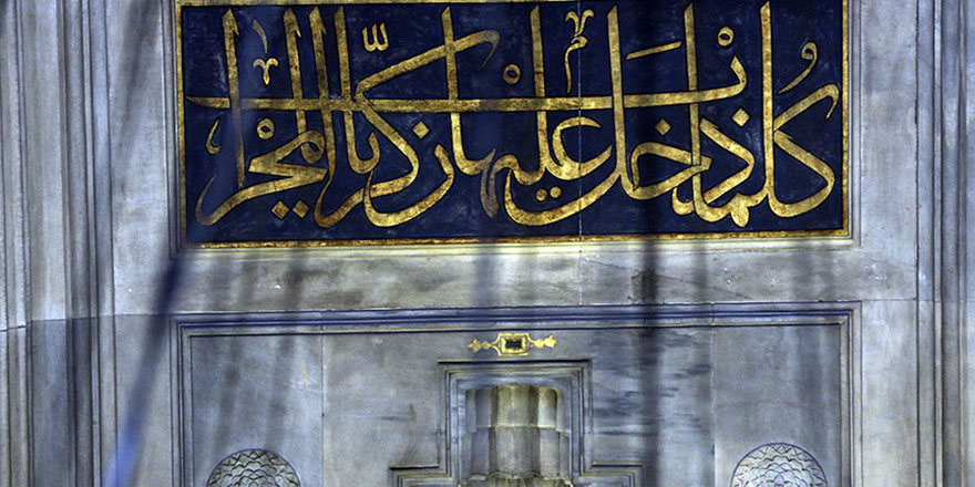 Bu camide 'cennet'ten parçalara dokunmak mümkün