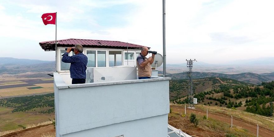 Orman yangınlarını gözleme işini Ramazan'da da bırakmıyorlar