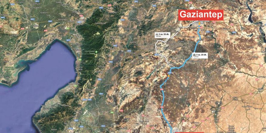 Antep-Halep yolu açılacak