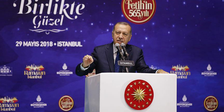 Erdoğan İstanbul için dua etti ve ekledi: Kadir Gecesi'ne yetiştirmek istiyoruz