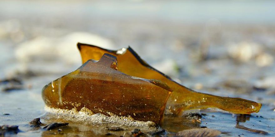 Çöpte bulunan camlardan yüksek gelir sağlanıyor