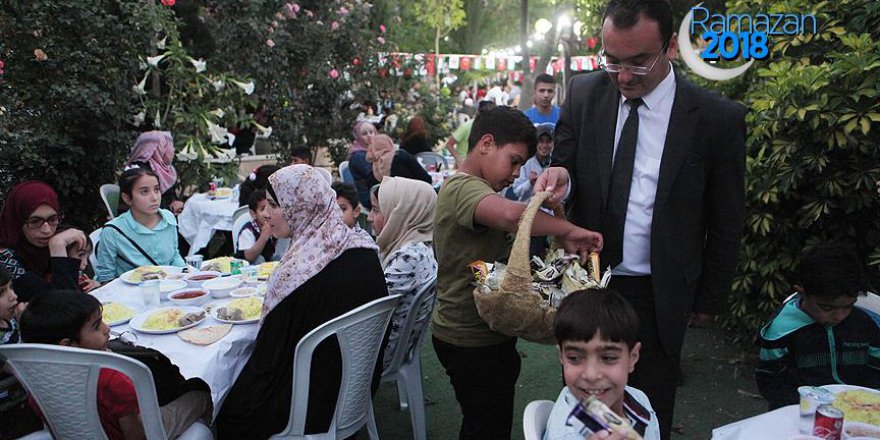 TİKA, Batı Şeria'da iftar verdi