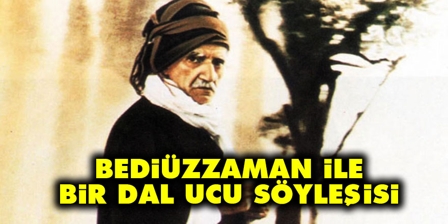 Bediüzzaman ile bir dal ucu söyleşisi