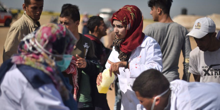 Gazze'nin gönüllü hemşiresi şehit oldu