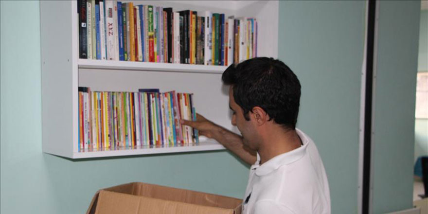 Hasta ve hasta yakınlarını kitaplarla buluşturdu