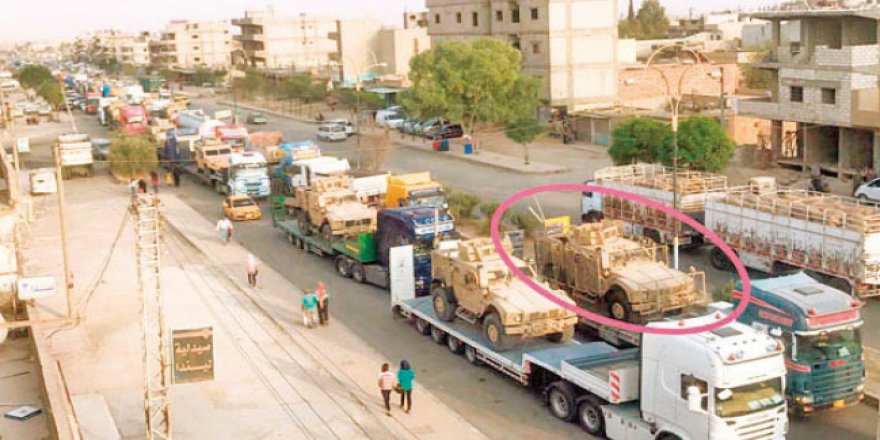 YPG’ye Münbiç’te tahliye Deyrizor’da 250 TIR silah