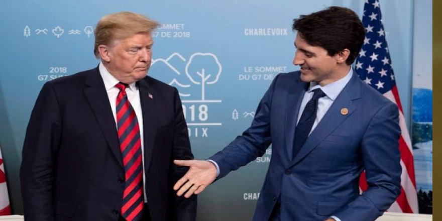 Trump'tan Kanada Başbakanı Trudeau'ya tepki