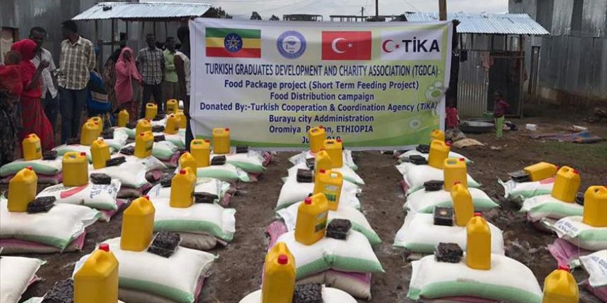 Etiyopyalı muhtaçların yardımına TİKA koştu