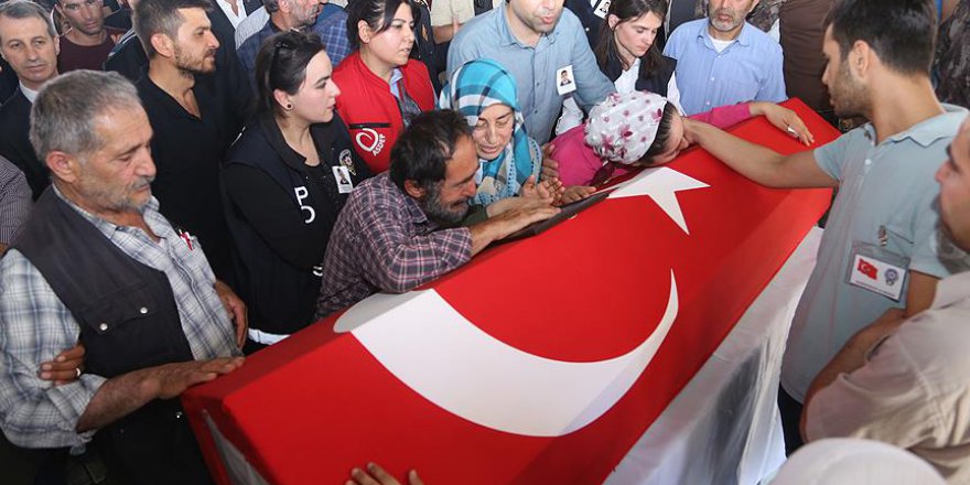 Şehit özel harekatçı Türkoğlu son yolculuğuna uğurlandı